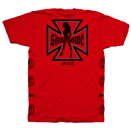 Men’s S/S Tee Classic | RUMBLER - Red