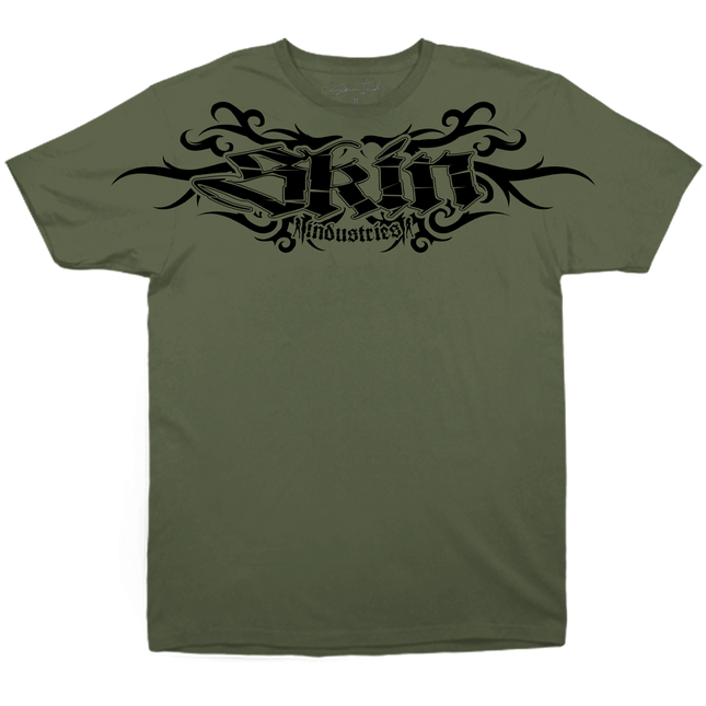 Men’s S/S Tee Premium | TRIBAL - Army