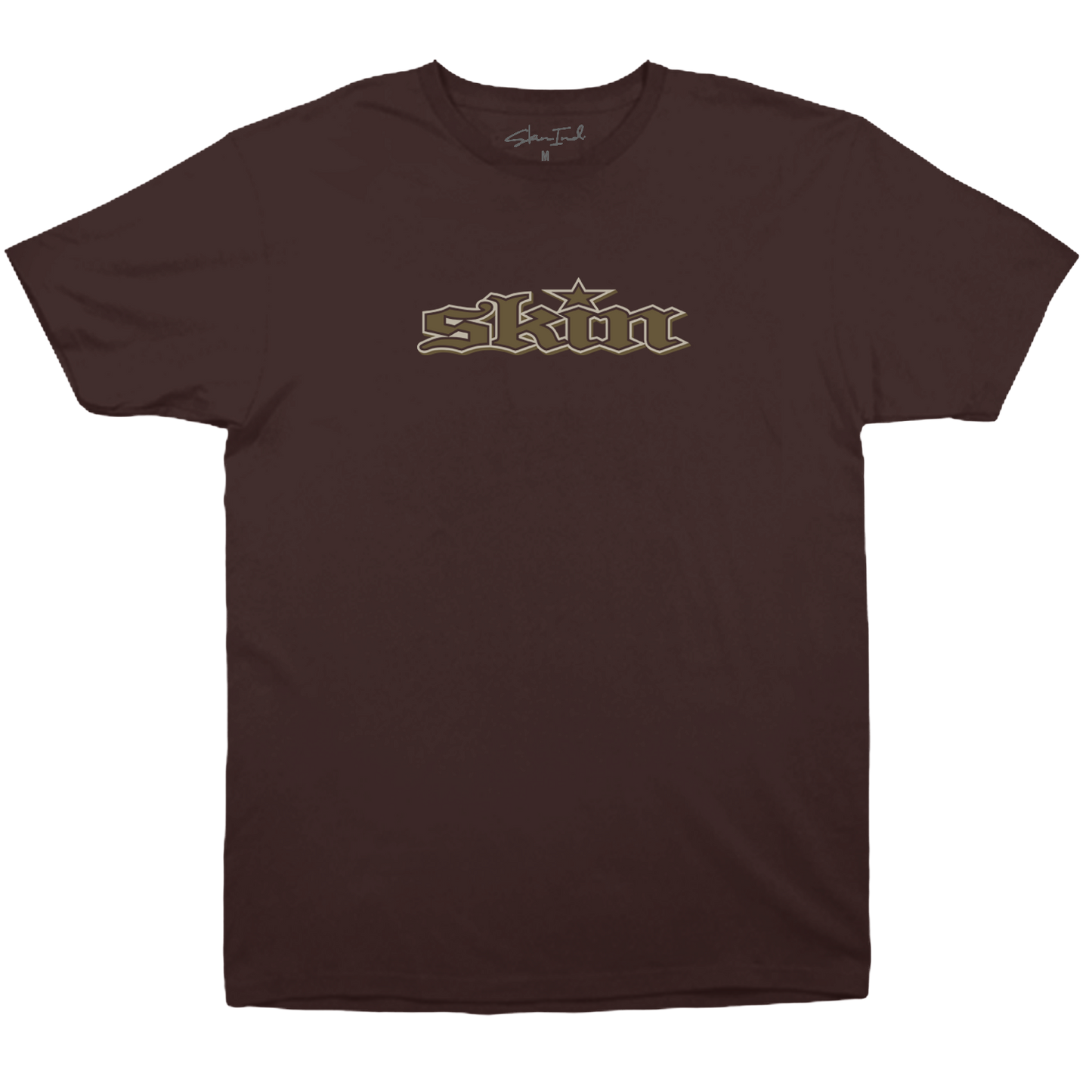 Mens Crew S/S Tee - C5 (Brown)