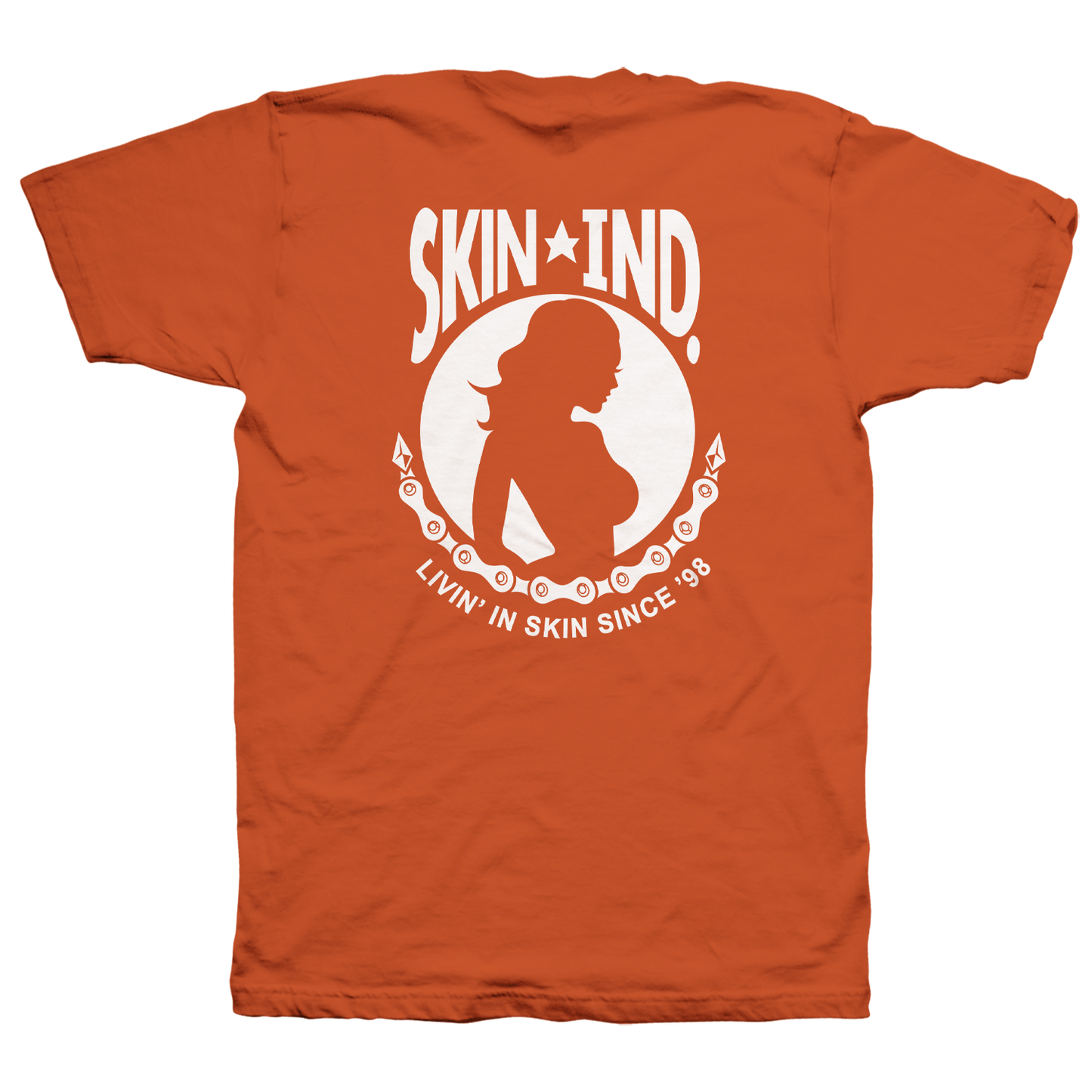 Mens Crew S/S Tee - FORGOTTEN (Texas Orange)