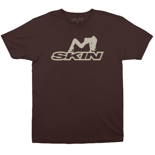 Mens Crew S/S Tee - ICON (Brown)
