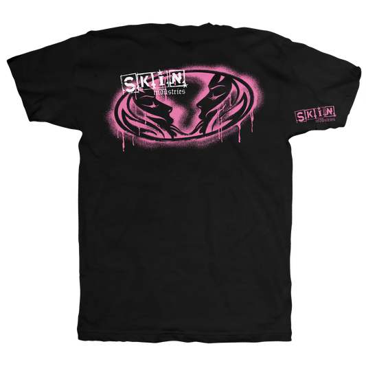 Mens Crew S/S Tee - Kiss Me (Black)