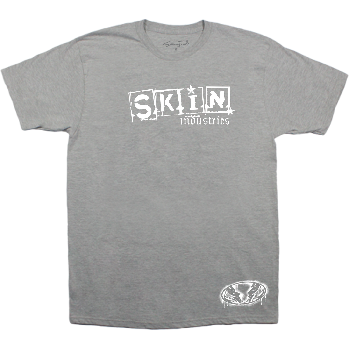 Mens Crew S/S Tee - Kiss Me (Sports Gray)