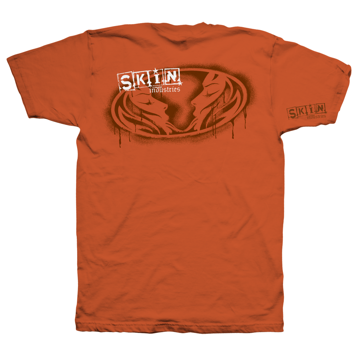 Mens Crew S/S Tee - Kiss Me (Texas Orange)