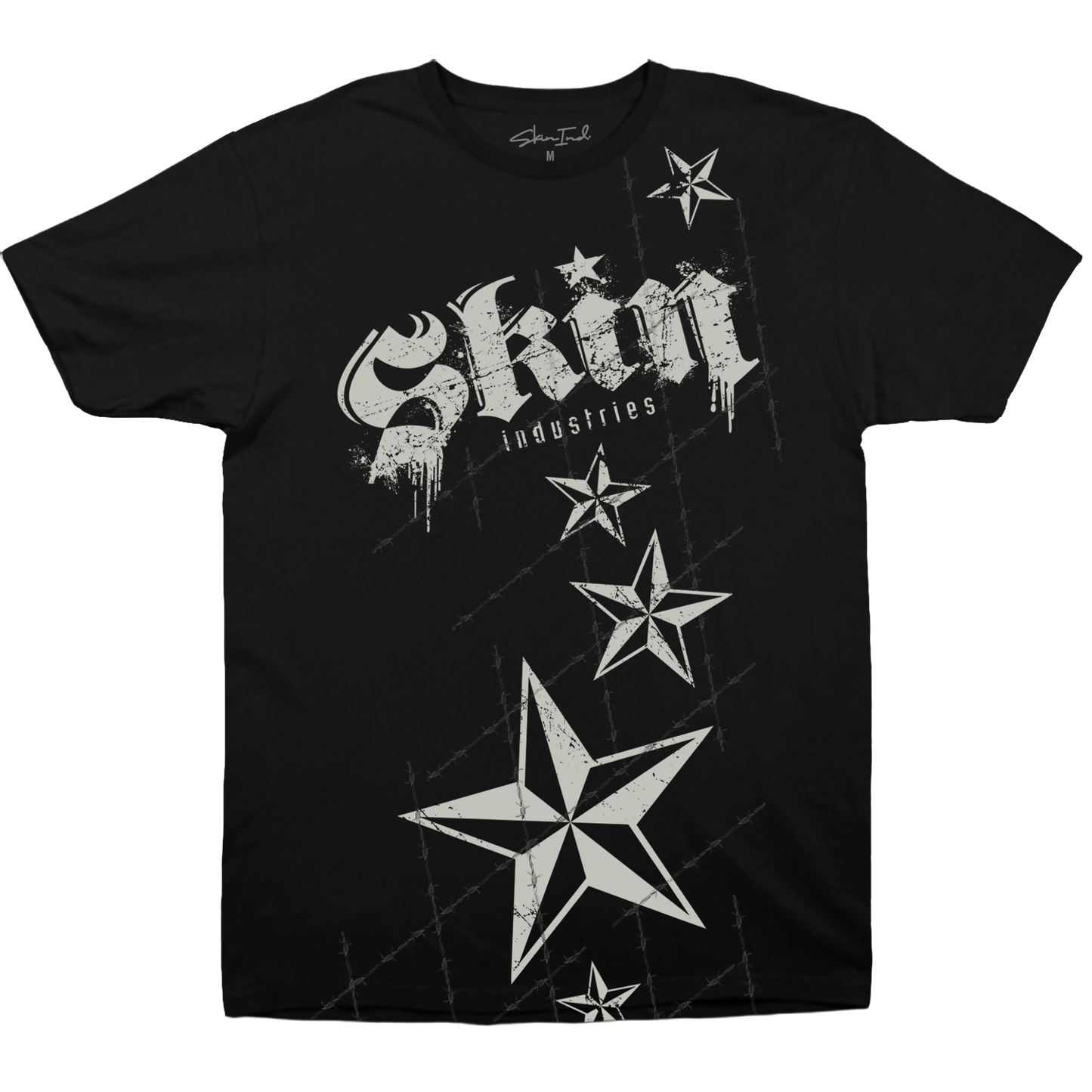 Mens Crew S/S Tee - LOCKED DOWN (Black)