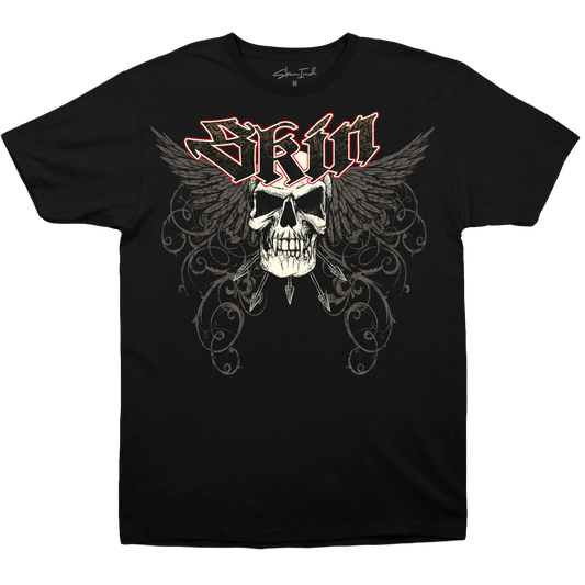Mens Crew S/S Tee - PAIN (Black)