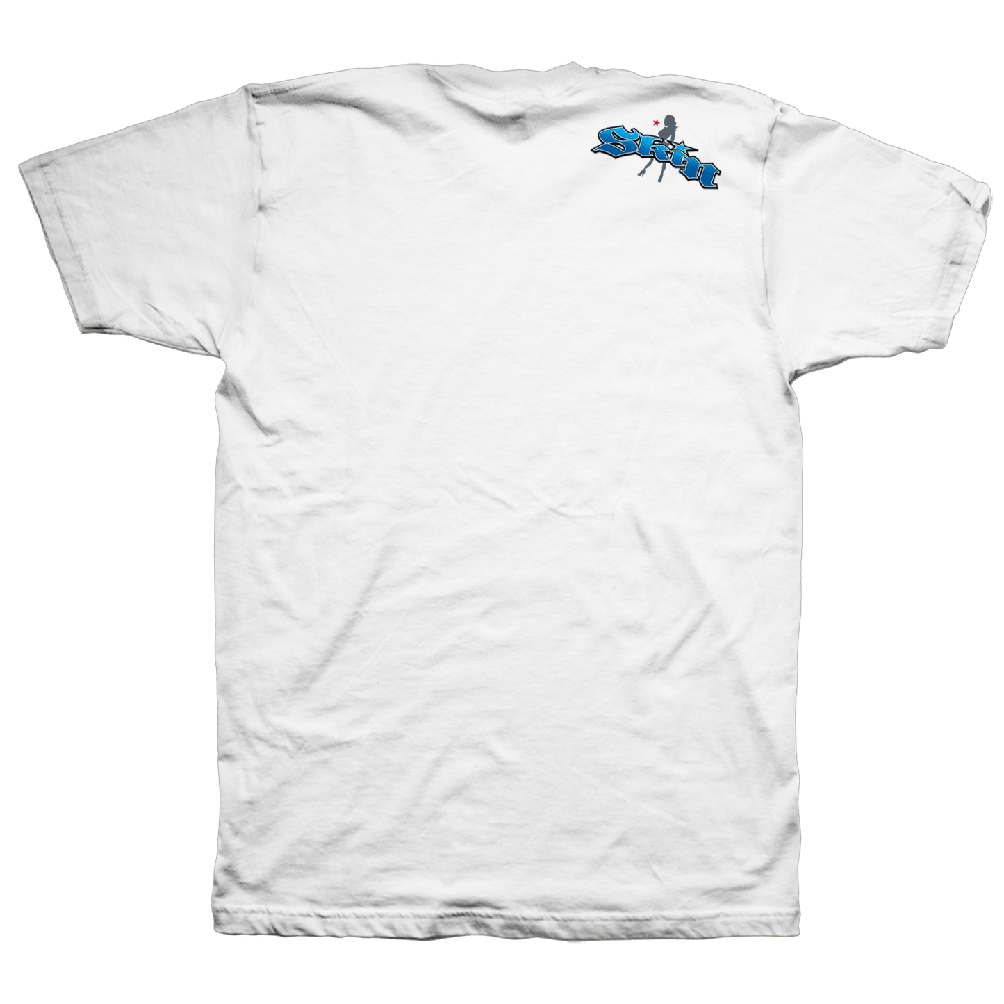 Mens Crew S/S Tee - QUICKIE (White)