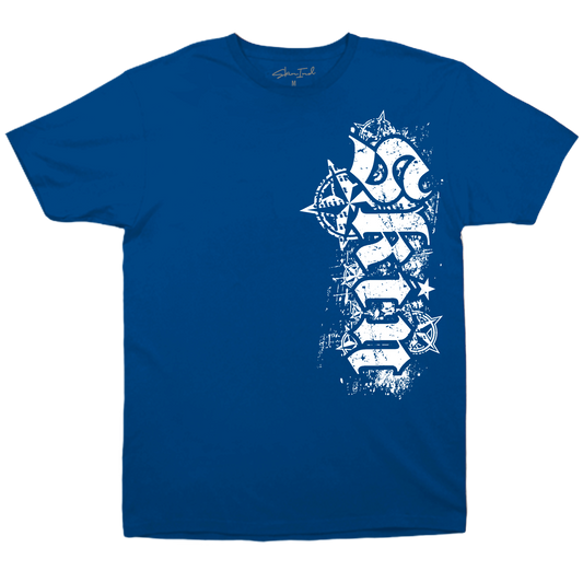 Mens Crew S/S Tee - ROCKSTAR (Royal)