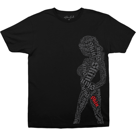 Mens Crew S/S Tee - Shell (Black)