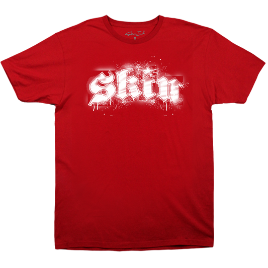 Mens Crew S/S Tee - STENCILA (Red)
