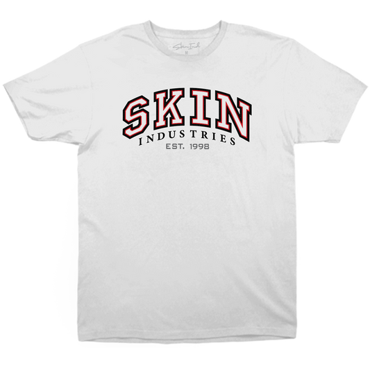 Mens Crew S/S Tee - VARSITY (White)