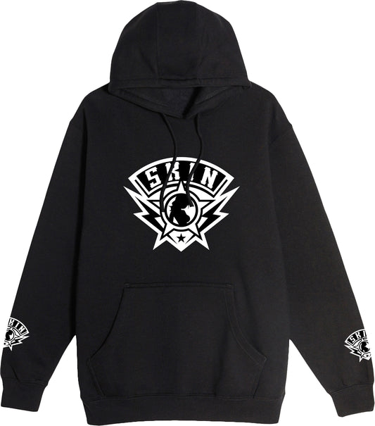 Mens Pullover Hoodie - FREEBIRD (Black)