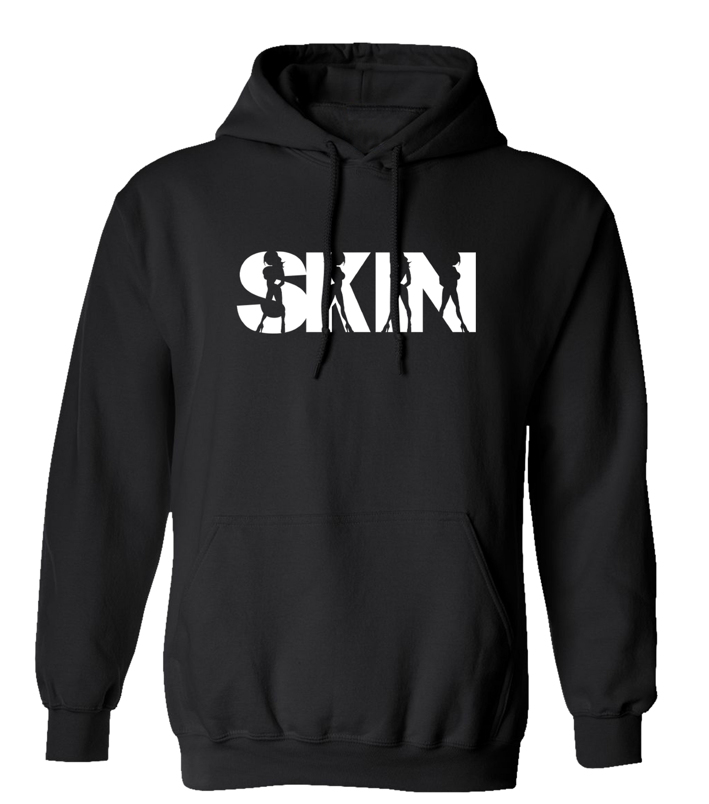 Mens Hoodie (Pullover) ANGELS (Black)