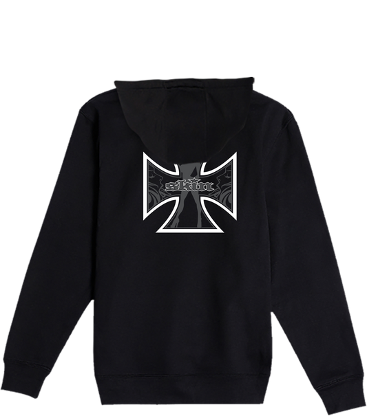 Mens Pullover Hoodie - C5 (Black)