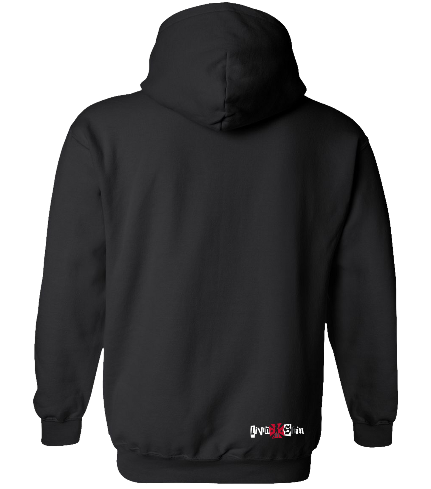 Mens Hoodie (Pullover) CON-CORP (Black)