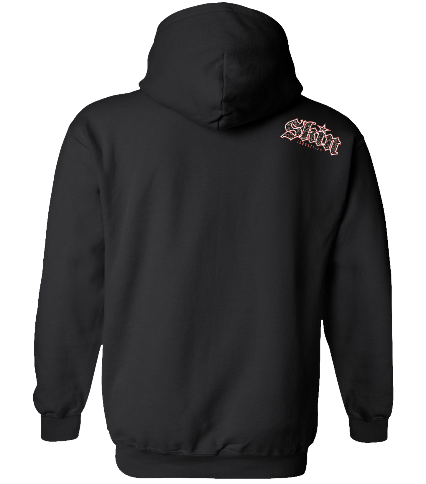 Mens Hoodie (Pullover) FICTION (Black)