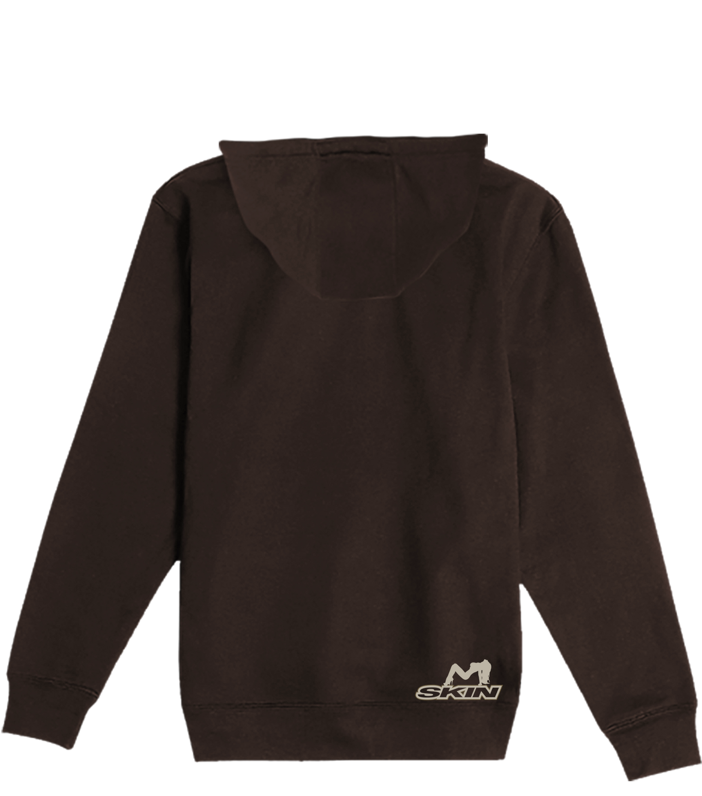 Mens Hoodie (Pullover) - ICON (Brown)