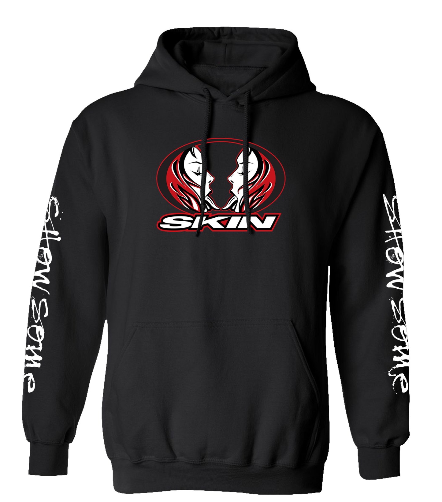 Mens Hoodie (Pullover) - KISS (Black)