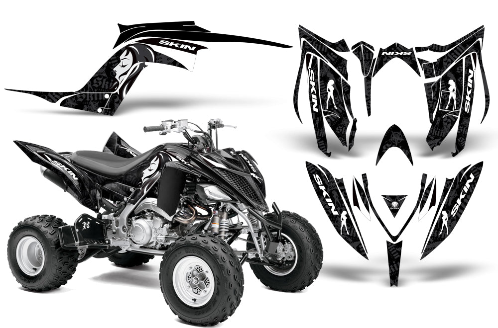 Graphic Kits (Quad / ATV) - YAMAHA RAPTOR (Black)