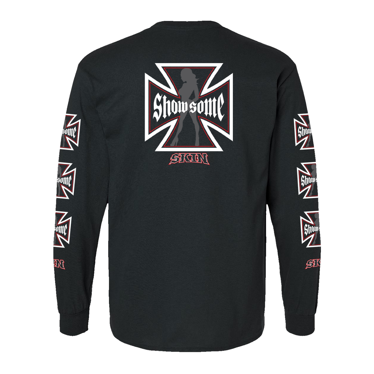 Mens Crew L/S Tee LIL BOI (Black)