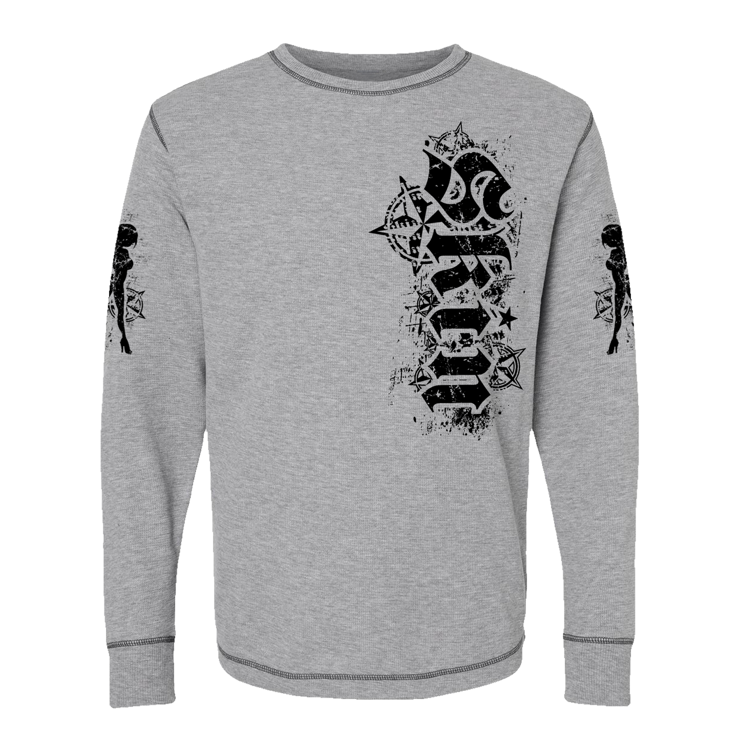 Mens Thermal L/S - ROCKSTAR (Heather)