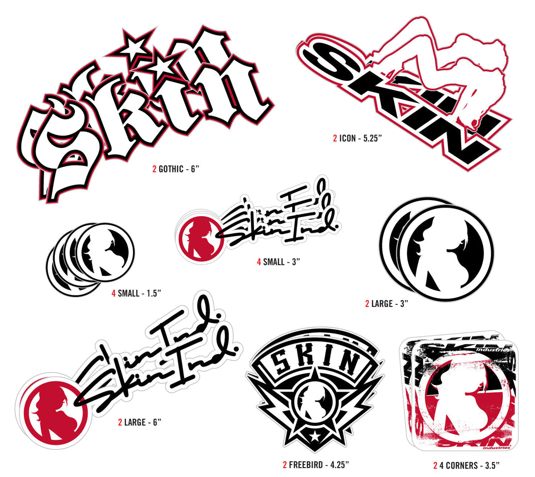 Industries Sticker Stickers – Skin Industries, LLC
