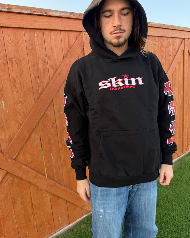 C4 - HOODIE - BLACK