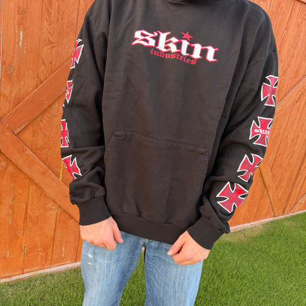 C4 - HOODIE - BLACK