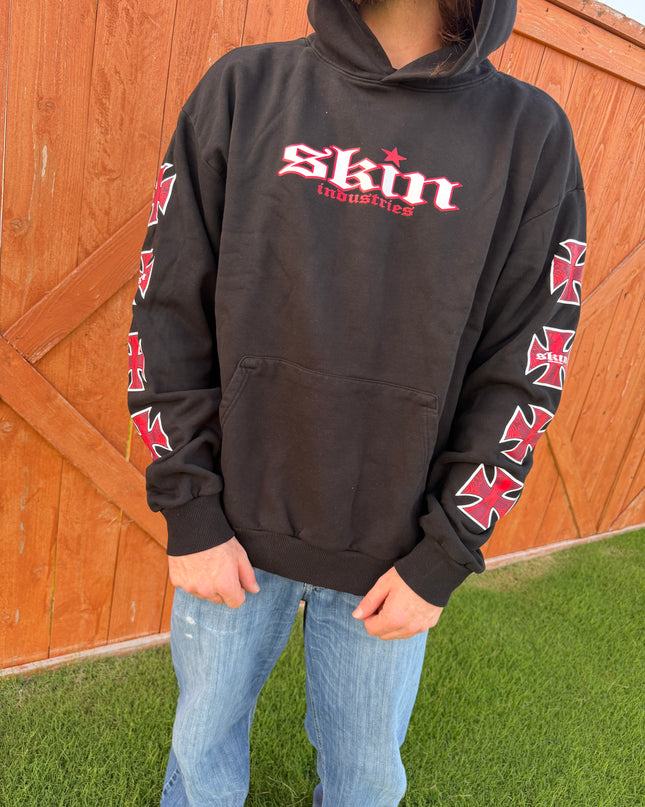 C4 - HOODIE - BLACK