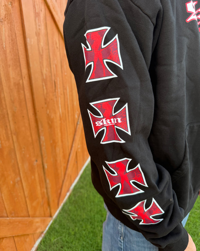 C4 - HOODIE - BLACK