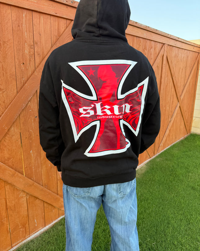 C4 - HOODIE - BLACK