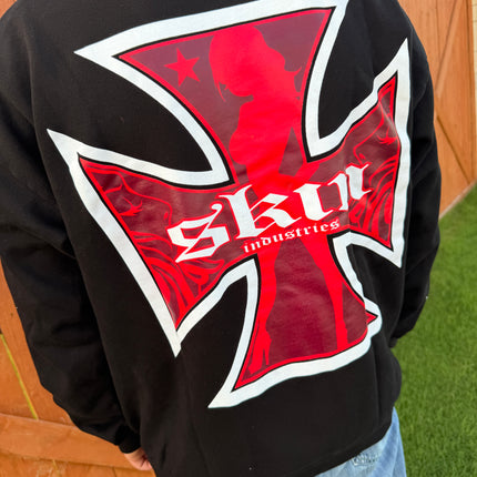 C4 - HOODIE - BLACK