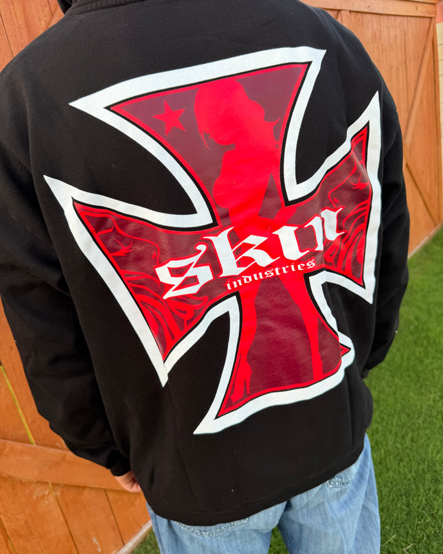 C4 - HOODIE - BLACK