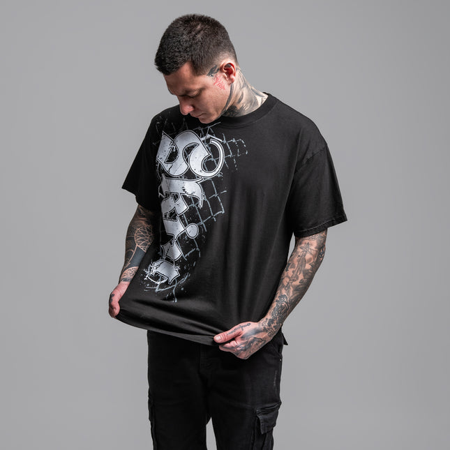 Men’s S/S Tee Premium | CAGE - Black