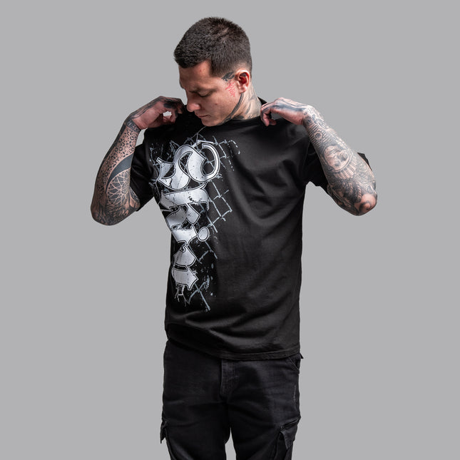 Men’s S/S Tee Premium | CAGE - Black