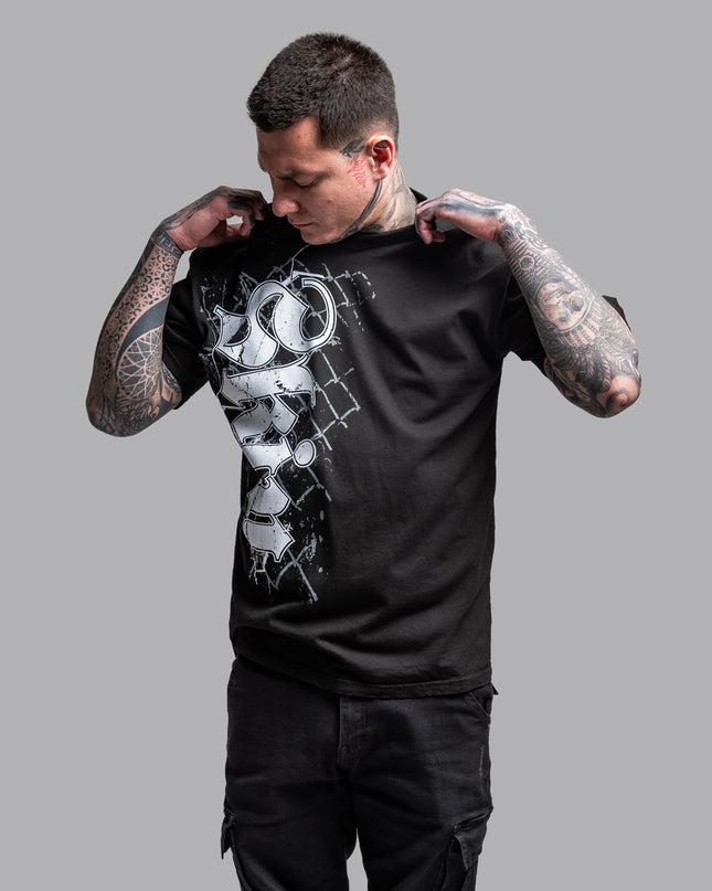 Men’s S/S Tee Premium | CAGE - Black