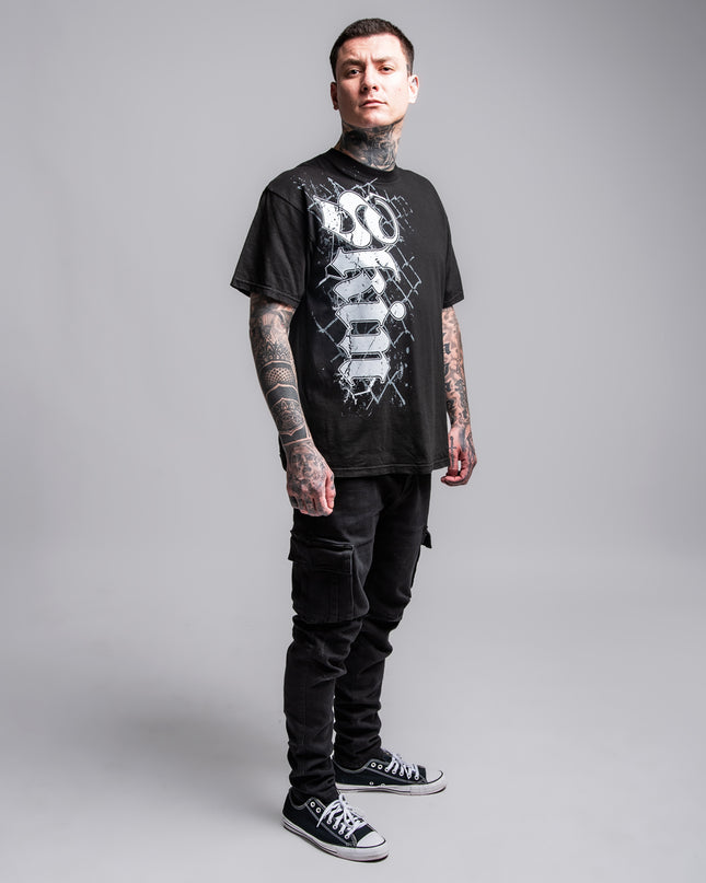 Men’s S/S Tee Premium | CAGE - Black