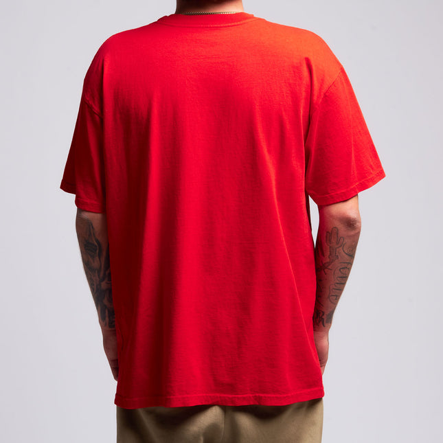 Men’s S/S Tee Premium | CAGE - Red