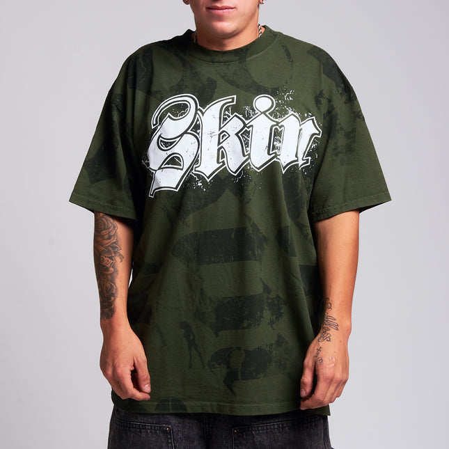 Men’s S/S Tee Premium | CAN-CAN - Army