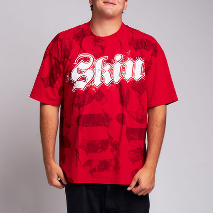 Men’s S/S Tee Premium | CAN-CAN - Red