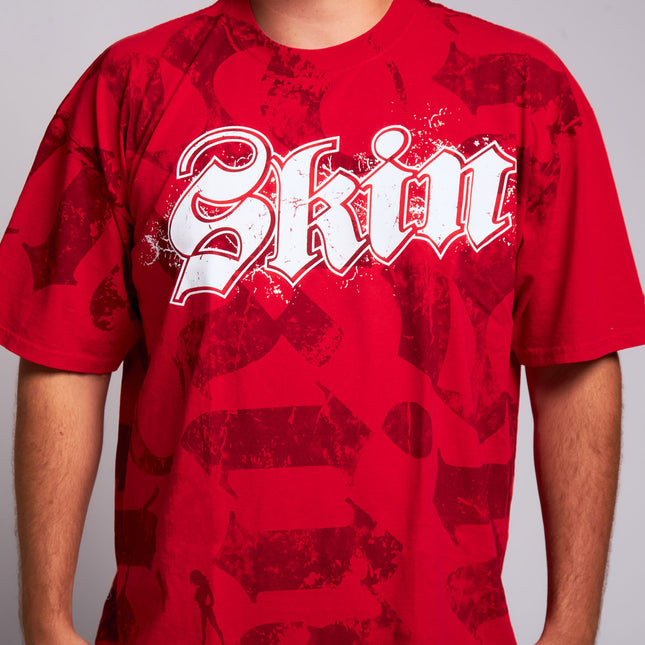 Men’s S/S Tee Premium | CAN-CAN - Red