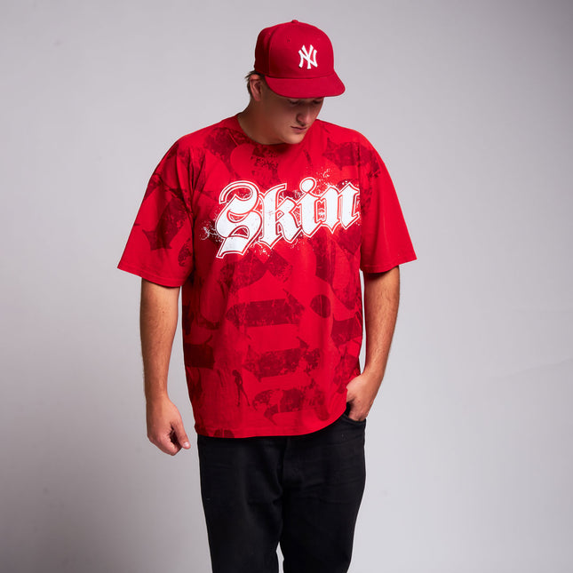 Men’s S/S Tee Premium | CAN-CAN - Red