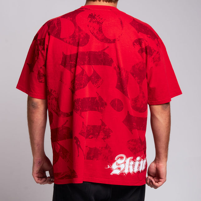 Men’s S/S Tee Premium | CAN-CAN - Red