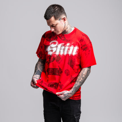 Men’s S/S Tee Premium | CAN-CAN - Red