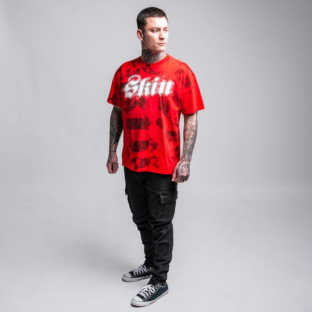 Men’s S/S Tee Premium | CAN-CAN - Red
