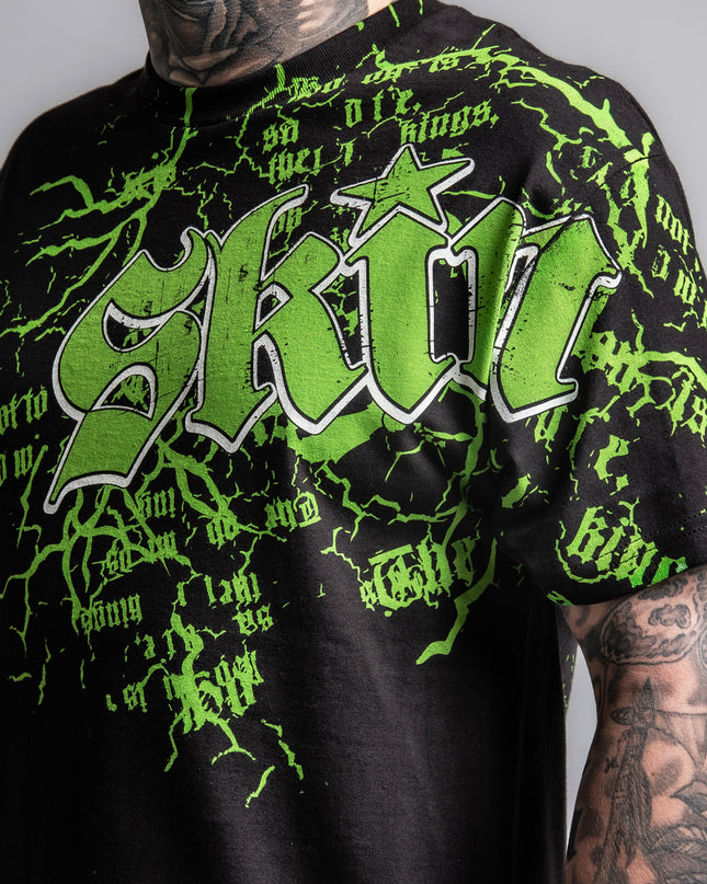 Men’s S/S Tee Standard | CRACKLIN – Black