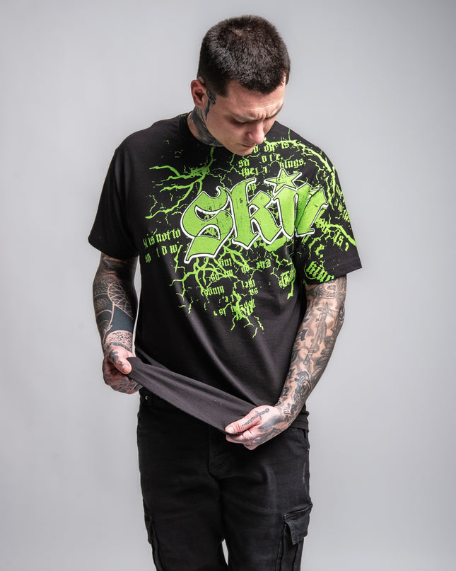Men’s S/S Tee Standard | CRACKLIN – Black