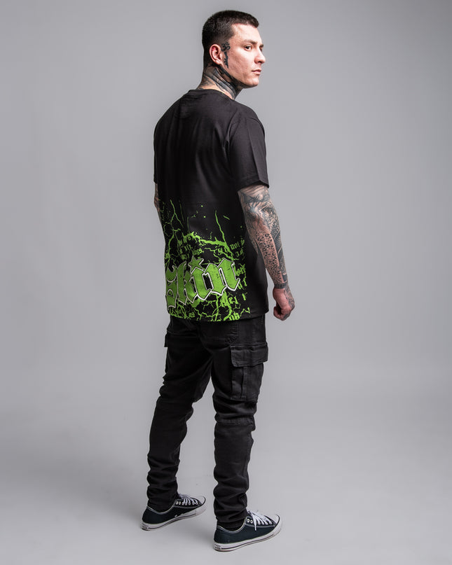 Men’s S/S Tee Standard | CRACKLIN – Black