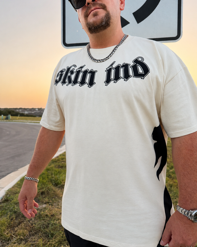 Men’s S/S Tee Standard | CREEPER - Natural