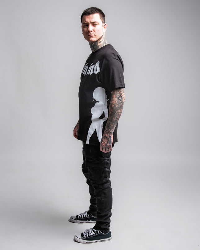 Men’s S/S Tee Standard | CREEPER - Black